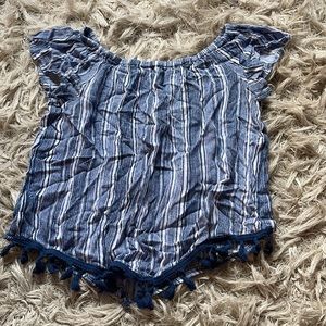 detailed bottom blouse